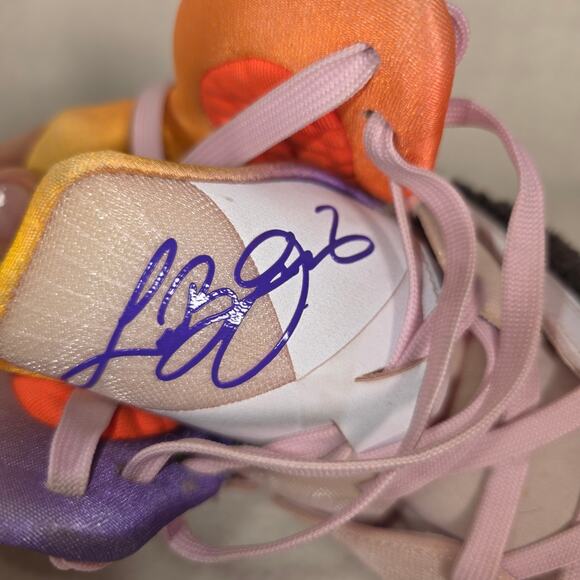 Nike Lebron James IX 9 King of LA Regal Pink Men's 11 Velvet Brown Basketball - Picture 11 of 13